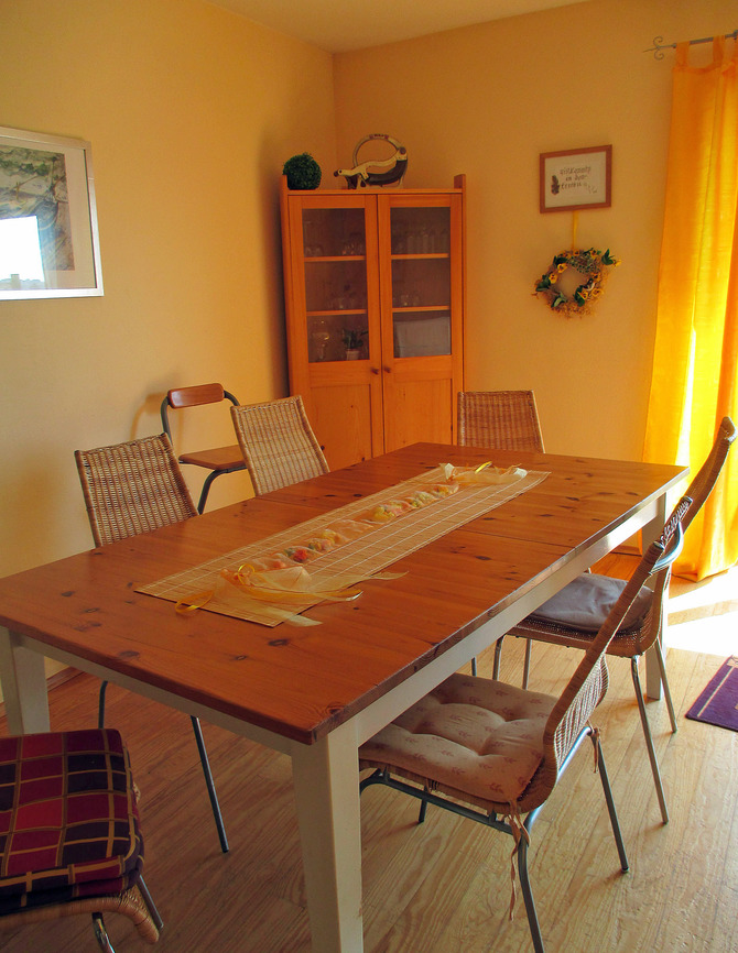 Ferienhaus in Hohendorf OT Zarnitz - Halbsguth - Esszimmer