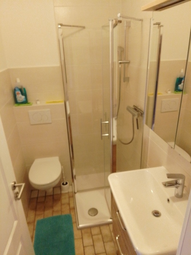 Ferienwohnung in Kabelhorst - Gei&szlig;ler - Badezimmer