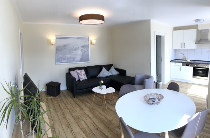 Ferienwohnung in K&auml;gsdorf - Meerblick - Beispiel Wohnbereich