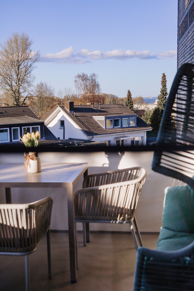Ferienwohnung in Scharbeutz - Rohweder - Seeblick vom Balkon