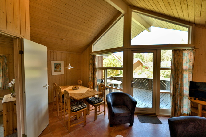 Ferienhaus in Pelzerhaken - Ferienhaus Typ D im Ferienpark AM WALDRAND - Zugang zur Terrasse