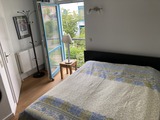 Ferienwohnung in Kühlungsborn - Strandstrasse-OstSeestern - Schlafzimmer - Fenster zum Innenhof