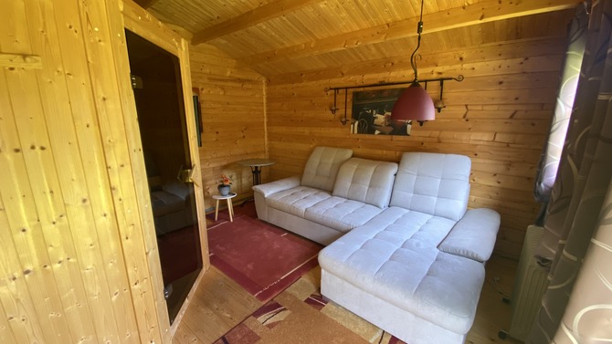 Ferienwohnung in Schönhagen - Prigge - Aufenthaltsraum neben der Sauna