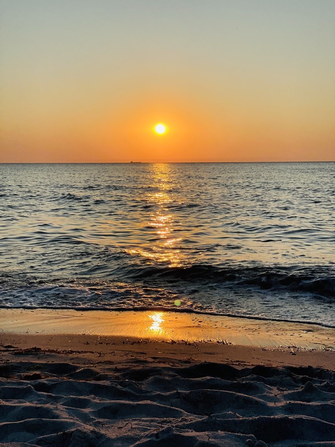 Ferienhaus in Rerik - Haus Am Strand - Sonnenuntergang
