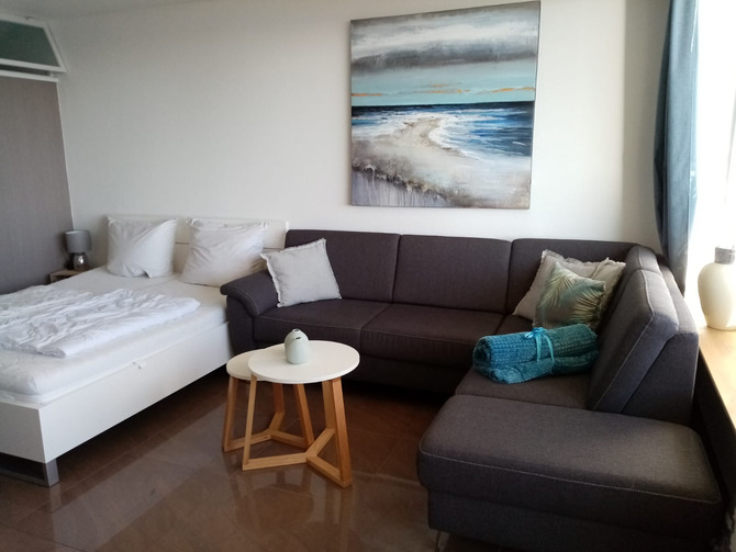 Ferienwohnung in Sierksdorf - Meerblick-Ferienwohnung - Haus A / App. 252 - Gro&szlig;es Ecksofa