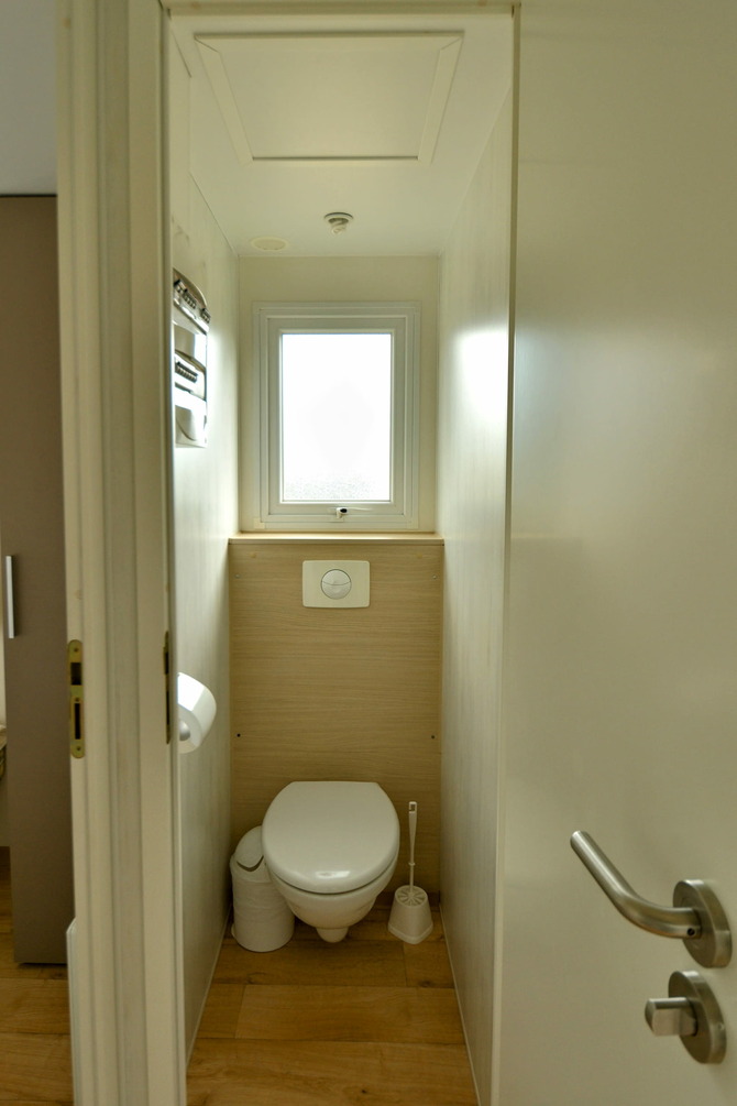 Ferienhaus in Pelzerhaken - Mobilheim M&eacute;diterran&eacute;e im Ferienpark AM WALDRAND - Separates WC