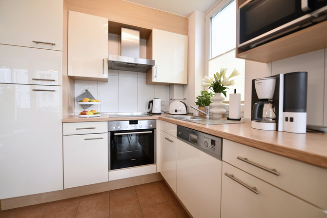 Ferienwohnung in Gro&szlig;enbrode - Seed&uuml;ne 1 - K&uuml;che