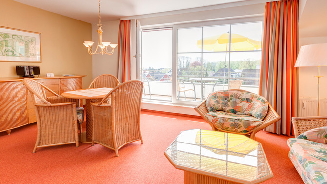 Ferienwohnung in Gr&ouml;mitz - 4 Jahreszeiten - Wohnzimmer Beispiel