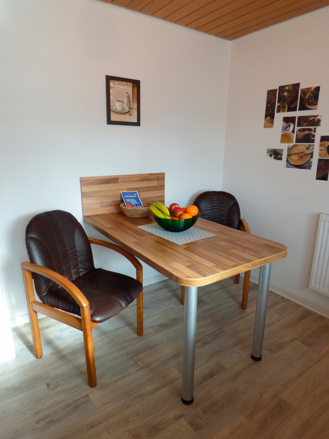 Ferienwohnung in Gr&ouml;mitz - Wohnung 1 - K&uuml;che-Essplatz