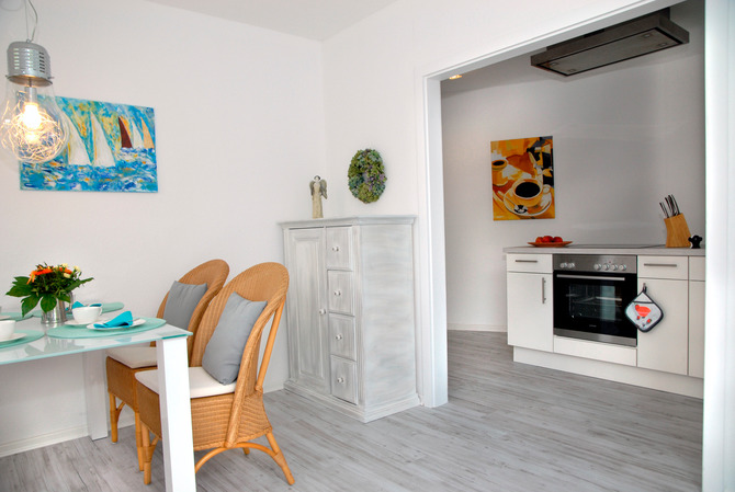 Ferienwohnung in Scharbeutz - Seeschwalbe - Essen und K&uuml;che