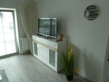Ferienwohnung in Scharbeutz - Seestra&szlig;e - Wohnzimmerbereich mit Flachbildfernseher