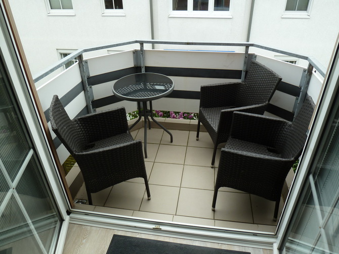 Ferienwohnung in Scharbeutz - Seestra&szlig;e - Balkon