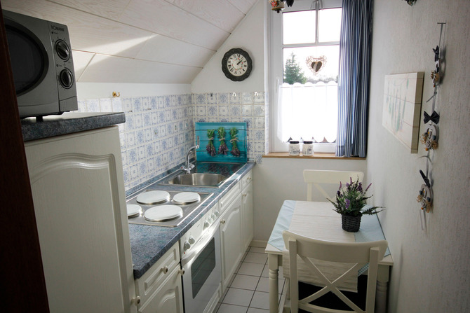 Appartement in Haffkrug - Muschelsucher Backbord - Backbord K&uuml;che