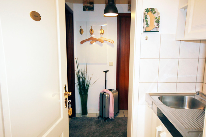 Appartement in Haffkrug - Muschelsucher Kapit&auml;n-Suite - Pantry Kapit&auml;n-Suite