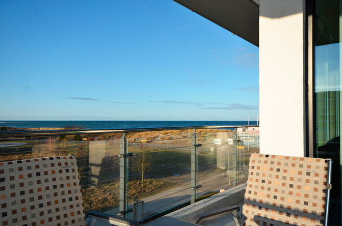 Ferienwohnung in Heiligenhafen - Ostseed&uuml;ne 6 - Balkon Ausblick