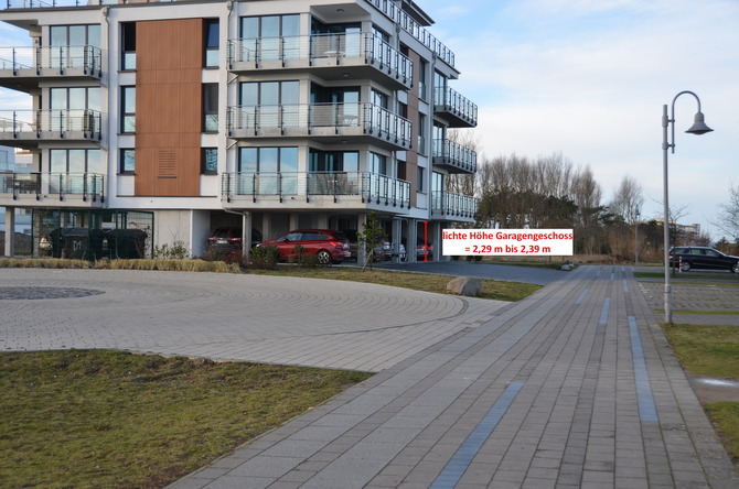 Ferienwohnung in Heiligenhafen - Ostseed&uuml;ne 6 - Kennzeichnung Parkebene
