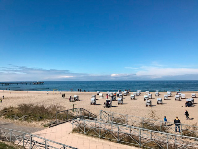 Ferienwohnung in K&uuml;hlungsborn - Villa Patricia - FeWo 4 - Ostsee - Strand