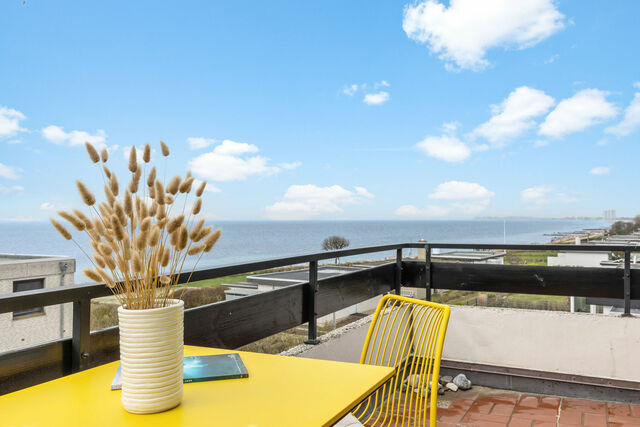 Ferienwohnung in Fehmarn OT Staberdorf - Sonnendeck mit Meerblick in Staberdorf - Bild 5