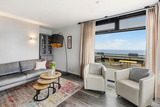 Ferienwohnung in Fehmarn OT Staberdorf - Sonnendeck mit Meerblick in Staberdorf - Bild 8