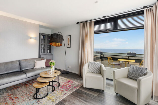 Ferienwohnung in Fehmarn OT Staberdorf - Sonnendeck mit Meerblick in Staberdorf - Bild 8