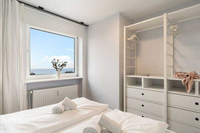 Ferienwohnung in Fehmarn OT Staberdorf - Sonnendeck mit Meerblick in Staberdorf - Bild 12