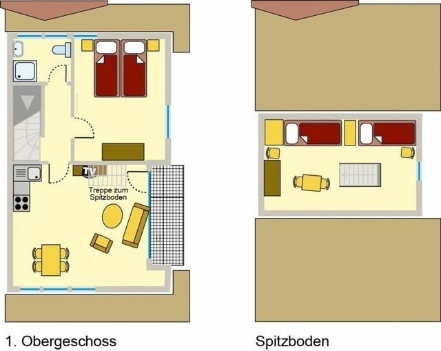 Ferienwohnung in Born a. Darß - Ferienwohnung Nr. 05 (OG + Spitzboden) - Bild 15