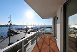 Apartment 21, Blickrichtung Binnenhafen Nord/Offenes Meer