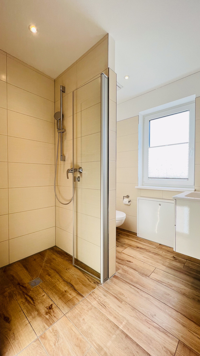 Ferienhaus in B&ouml;rgerende - Strandhaus Somerset - Bad Obergeschoss