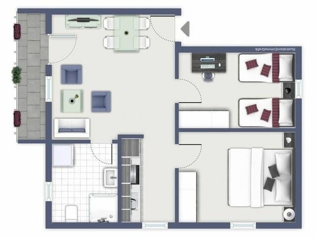Ferienwohnung in Dahme - Jacobihof Haus 2 Wohnung 3 - Bild 11