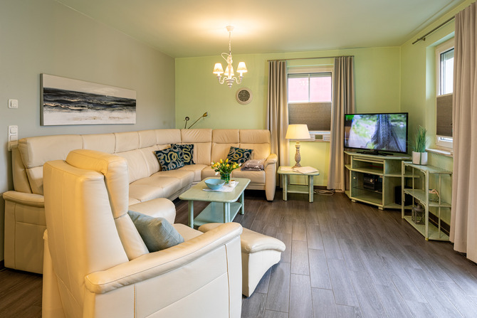 Ferienwohnung in Ostseeheilbad Zingst - Whg S, Ihr UrlaubsZuhause - Wohnbereich