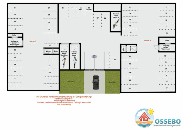Ferienwohnung in Boltenhagen - Hanseresidenz II Whg. 21 - Bild 22