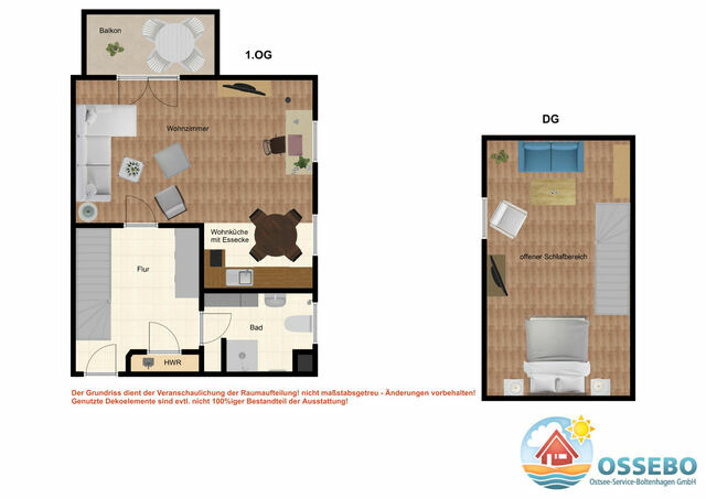 Ferienwohnung in Boltenhagen - Alt Boltenhagen Wohnung 12 - Bild 22